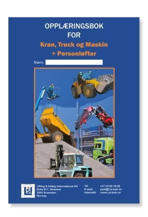 Bok 12 - Opplæringsbok for kran, truck og maskin