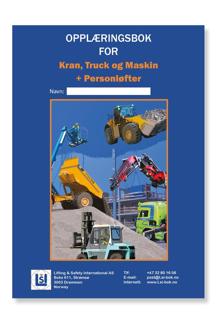 Bok 12 - Opplæringsbok for kran, truck og maskin