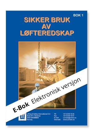 E-Bok 1. Sikker bruk av løfteredskap