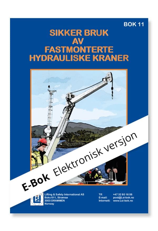 E-Bok 11.  Sikker bruk av fastmonterte hydrauliske kraner