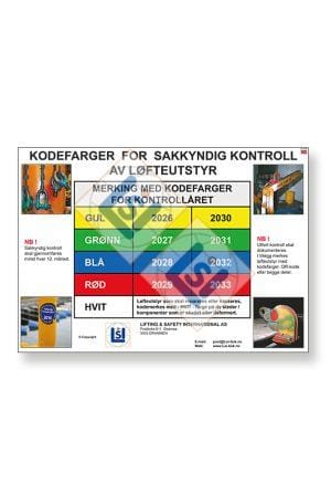 A3 Plakat - Kodefarger